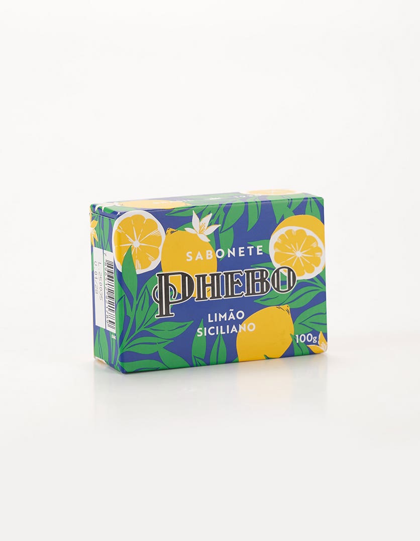 Sabonete em Barra Phebo Limão Siciliano 100g