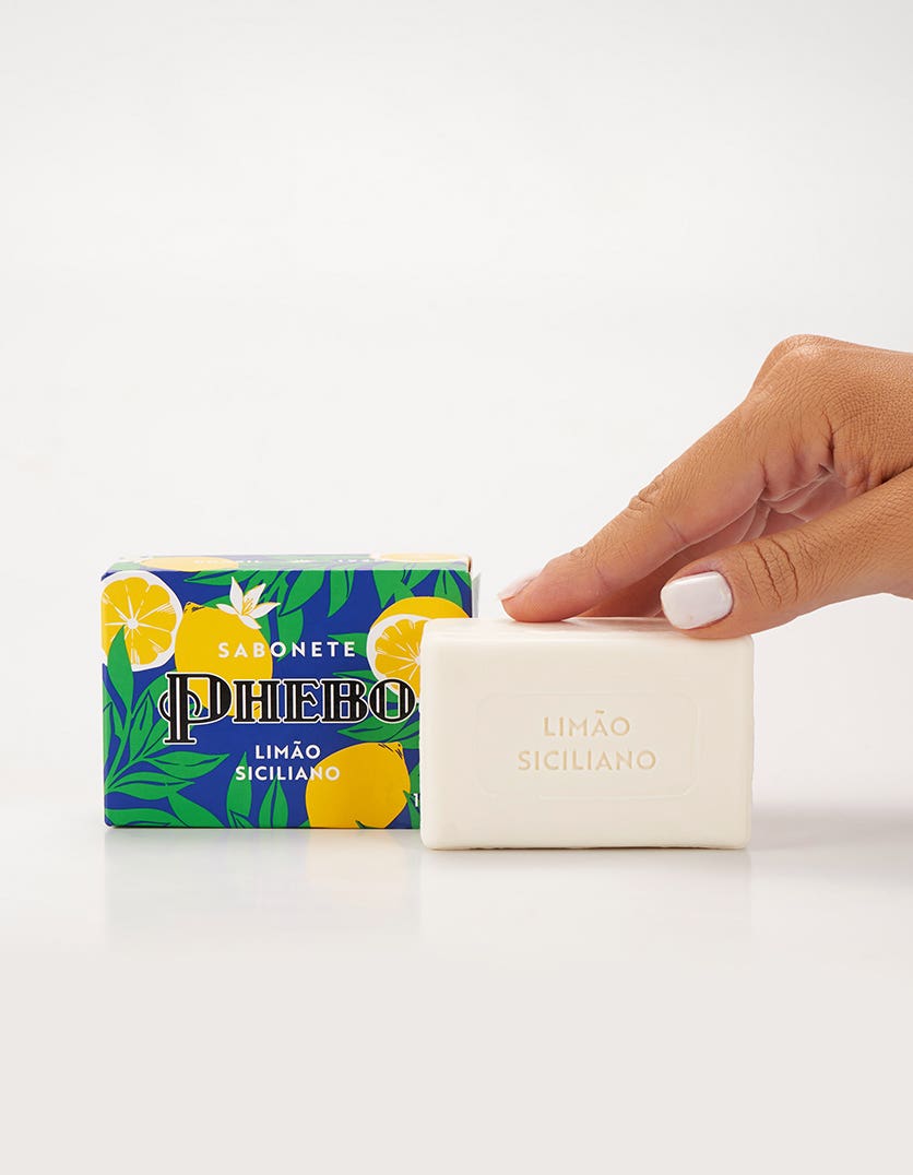 Sabonete em Barra Phebo Limão Siciliano 100g