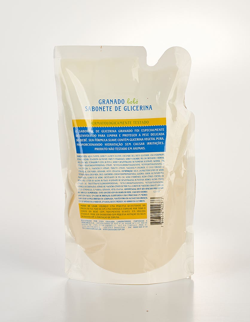 Refil Sabonete Líquido de Glicerina Granado Bebê Tradicional 250ml