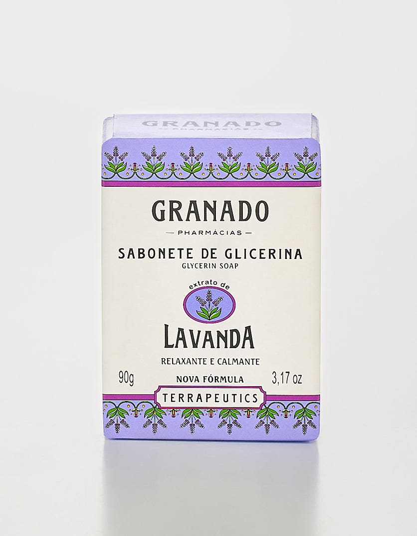 Sabonete em Barra de Glicerina Granado Lavanda 90g