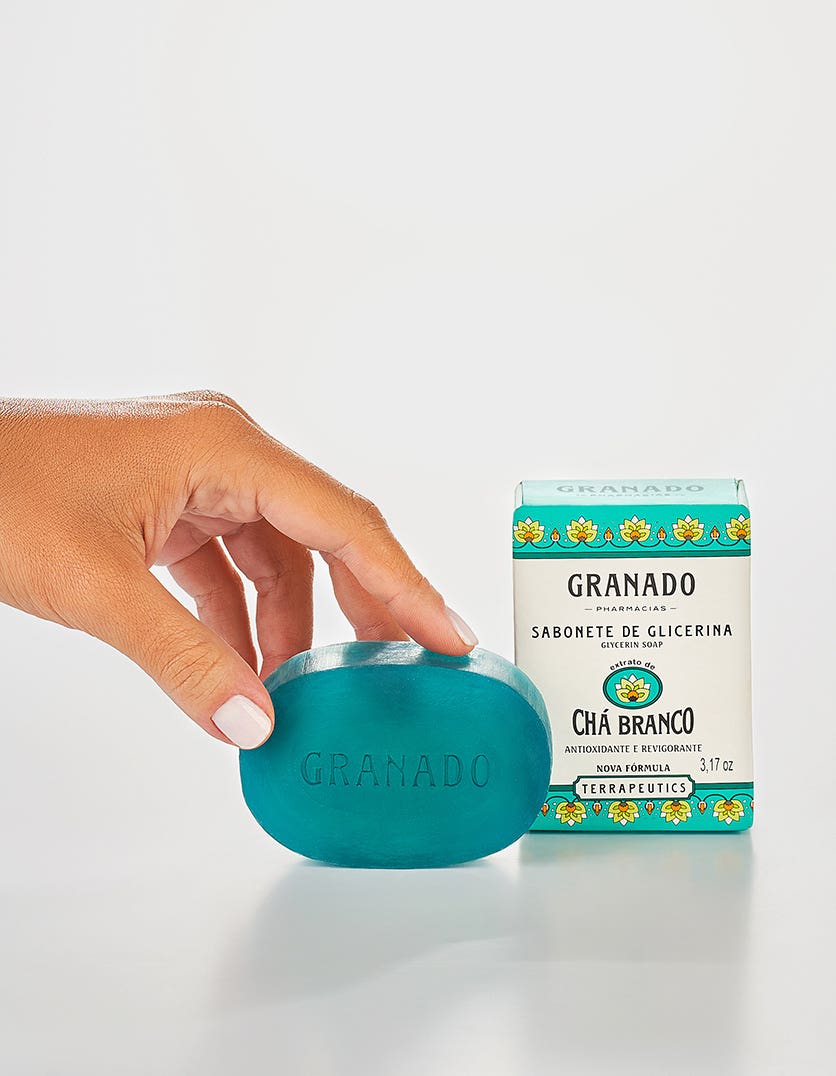 Sabonete em Barra Granado Chá Branco 90g
