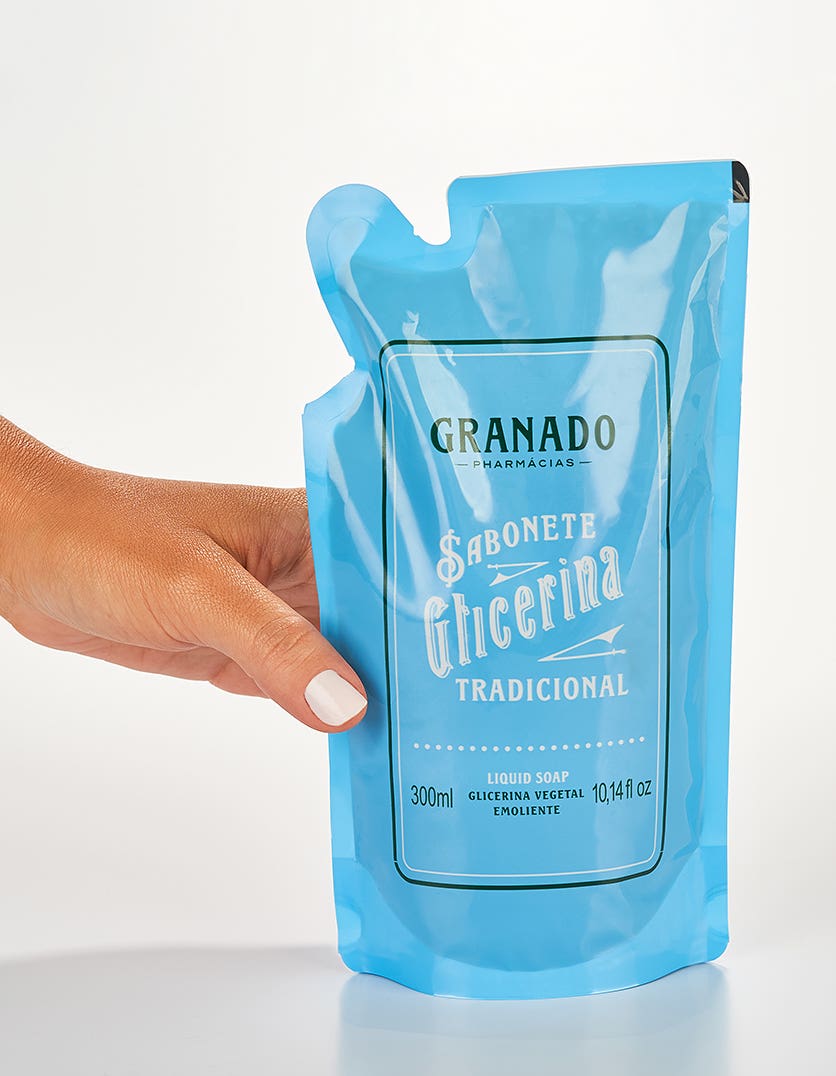 Refil Sabonete Líquido de Glicerina Granado Tradicional 300ml