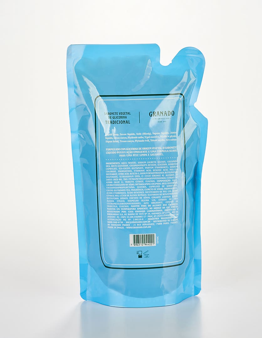Refil Sabonete Líquido de Glicerina Granado Tradicional 300ml