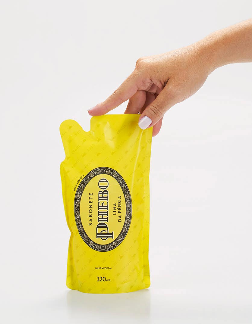 Refil Sabonete Líquido de Glicerina Phebo Lima da Pérsia 320ml