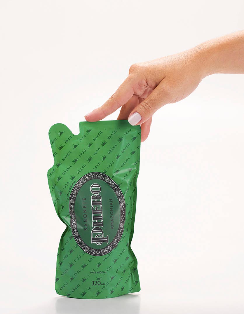 Refil Sabonete Líquido de Glicerina Phebo Amazonian 320ml