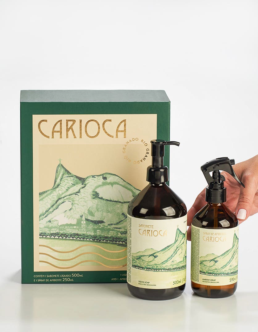Kit Granado Spray de Ambiente e Sabonete Líquido Carioca