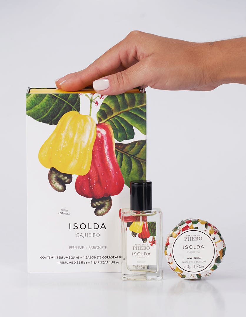Kit Duo Perfume & Sabonete Isolda Cajueiro Phebo