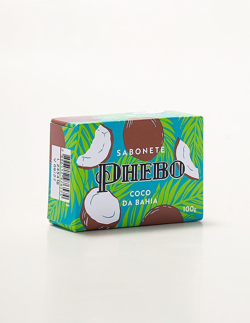 Sabonete em Barra Phebo Coco da Bahia 100g