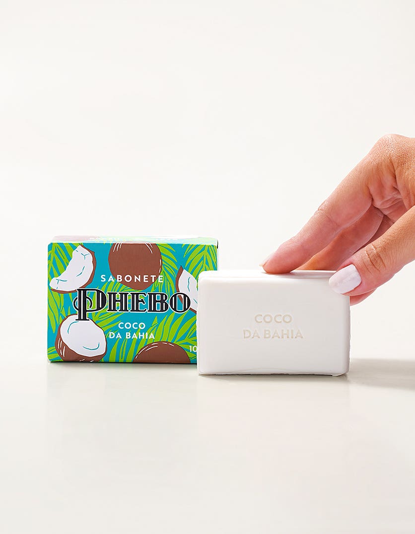 Sabonete em Barra Phebo Coco da Bahia 100g