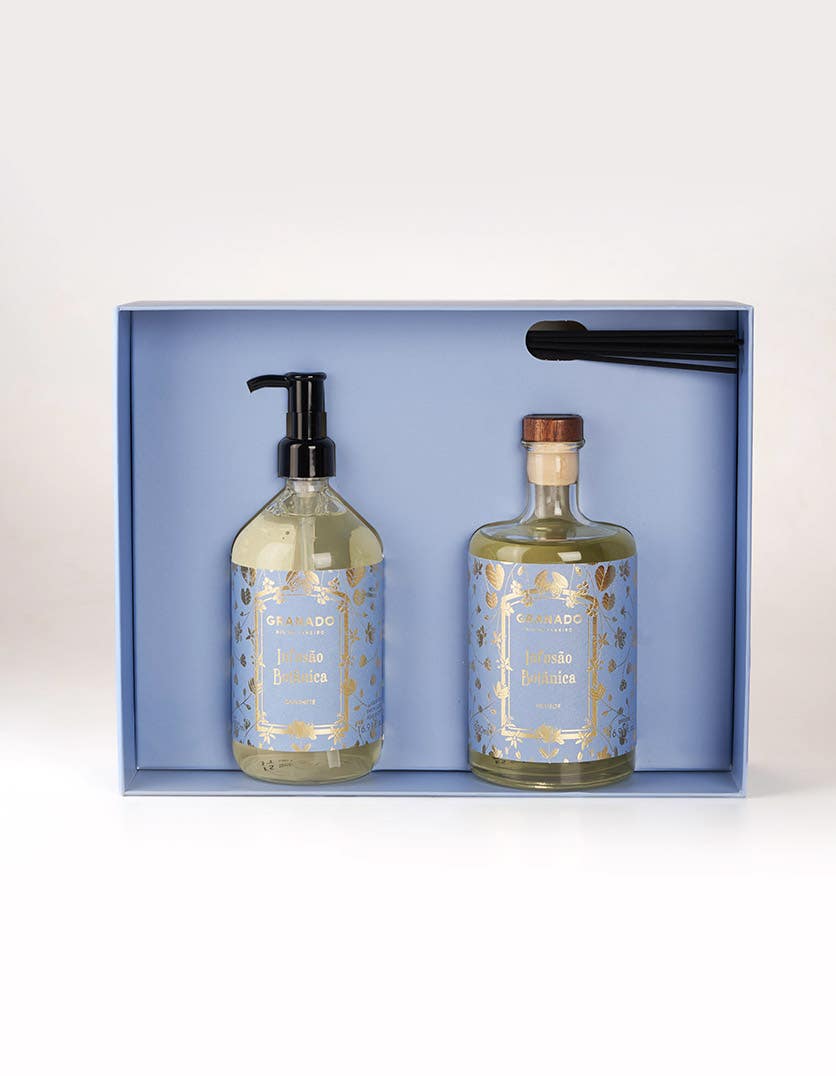 Kit Sabonete Líquido & Difusor de Ambiente Infusão Botânica