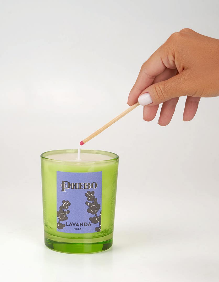 Vela Águas Lavanda 250g