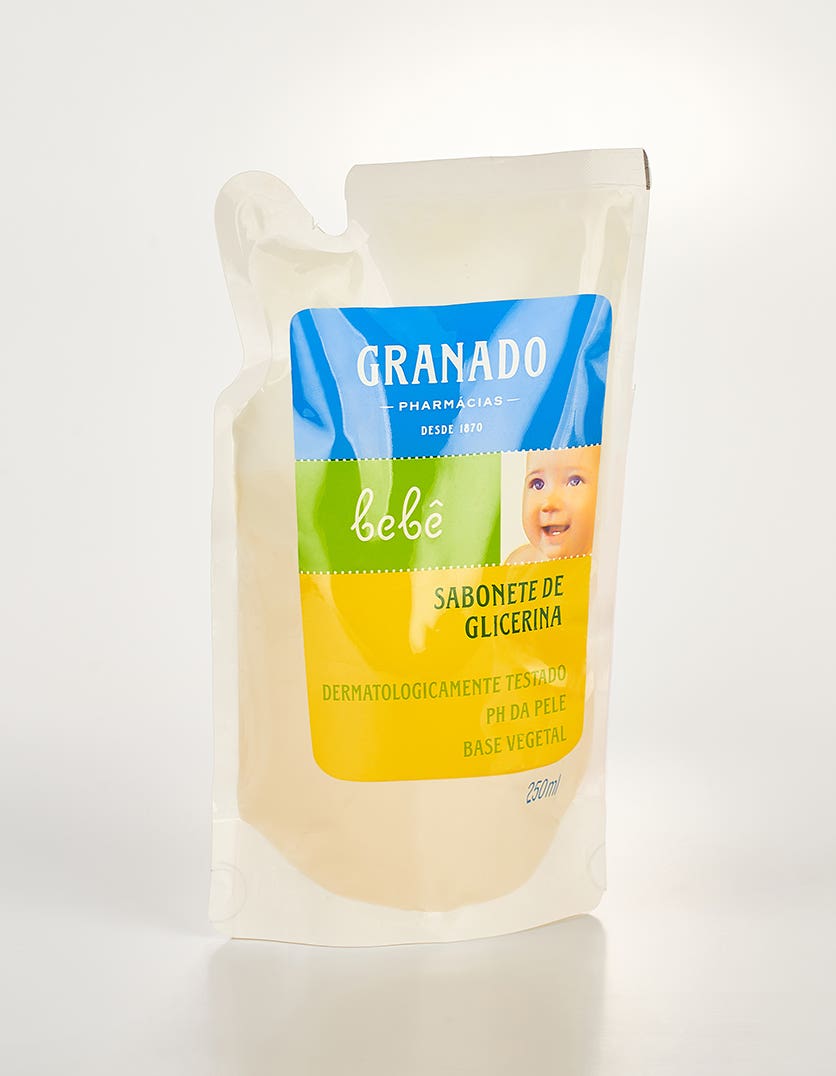Refil Sabonete Líquido de Glicerina Granado Bebê Tradicional 250ml
