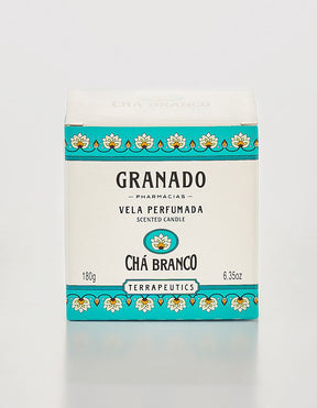 Vela Perfumada Granado Chá Branco 180g