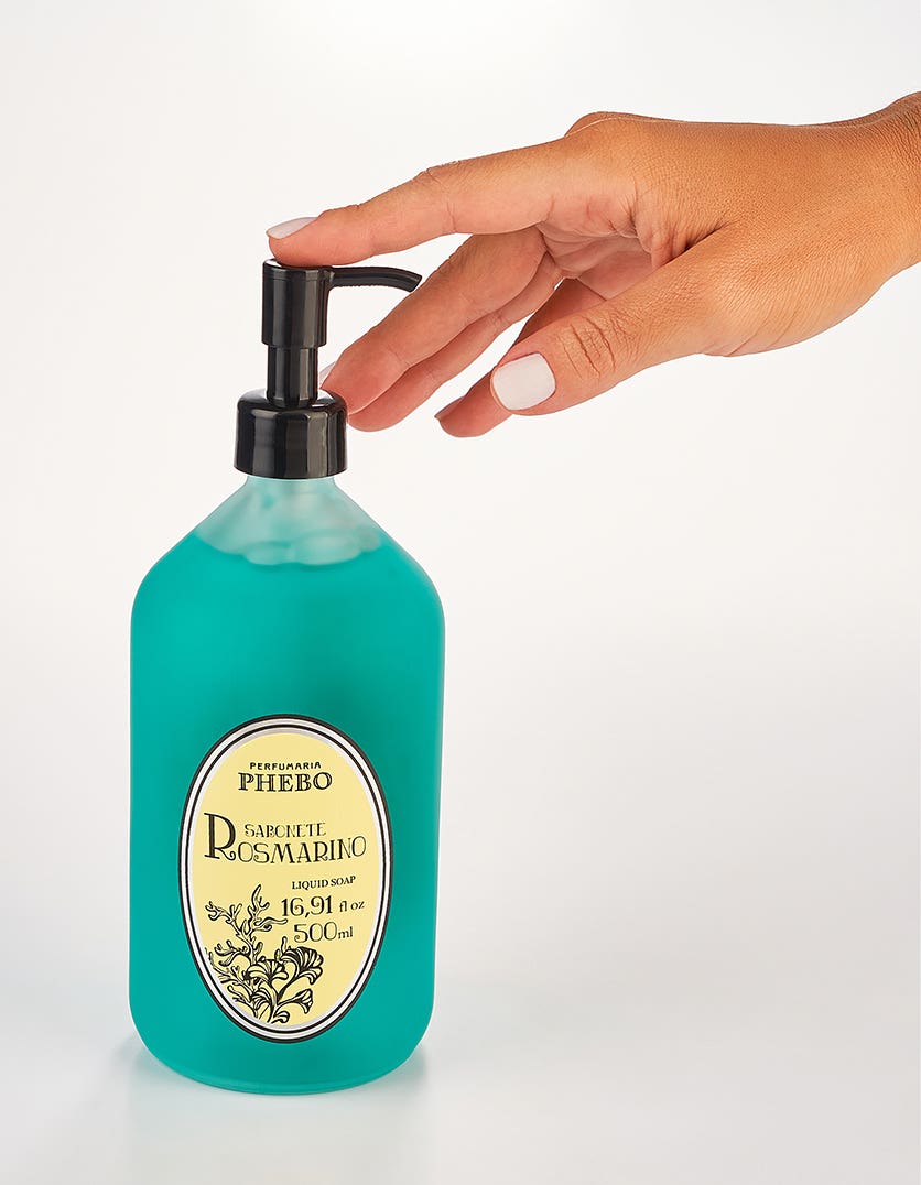 Sabonete Liquido Phebo Rosmarino 500ml