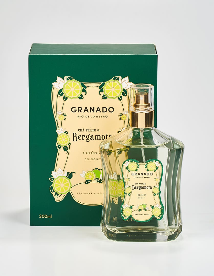 Colônia Granado Chá Preto & Bergamota 300ml