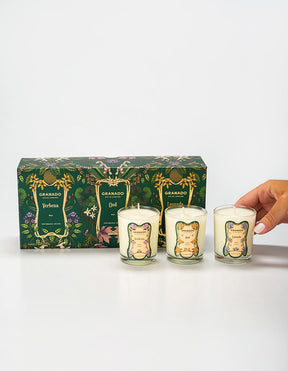 Kit Trio Velas Colonias Vintage 80g