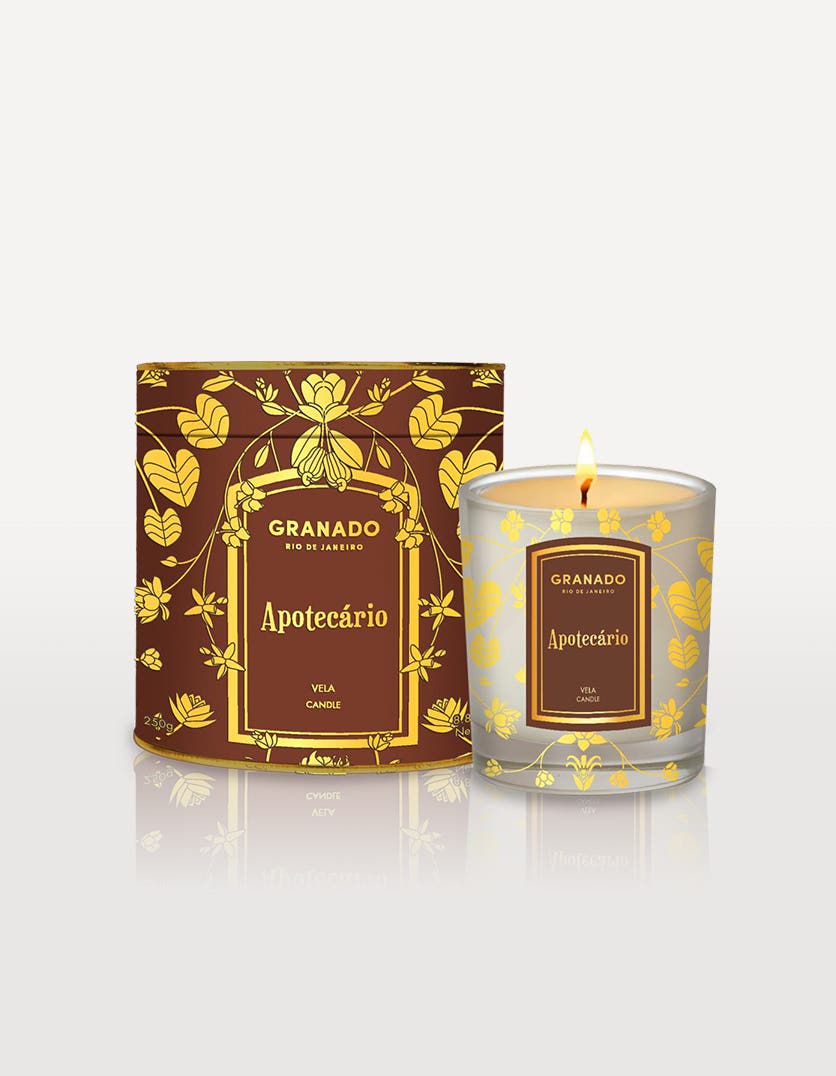 Vela Perfumada Apotecário 250g